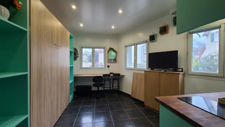 Studio dans la jungle à 15 min de Paris